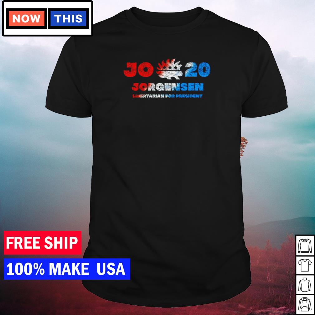 jorgensen for president shirt