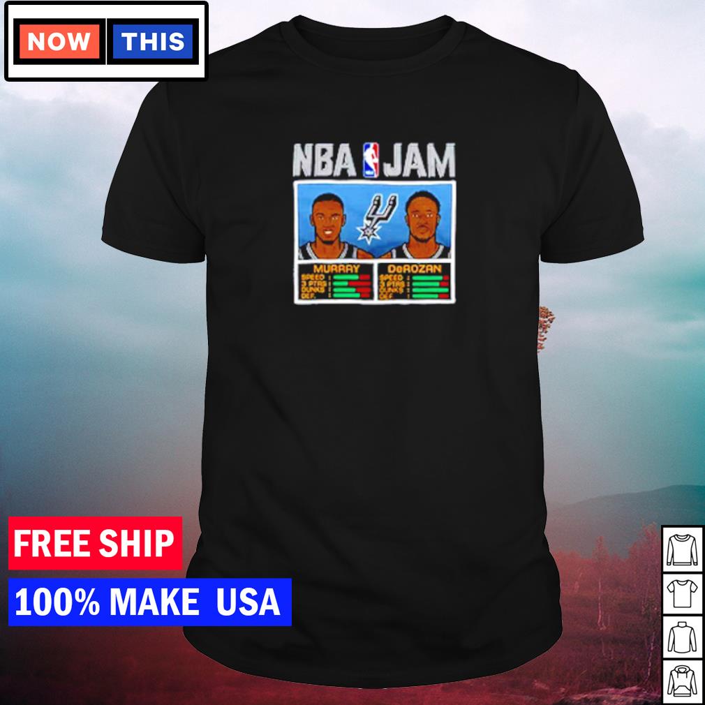 spurs nba jam shirt