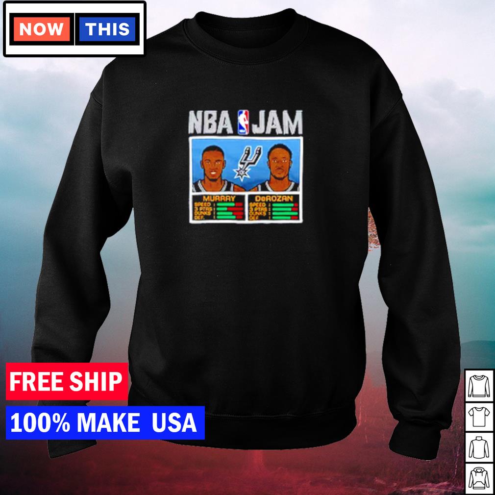 nba jam spurs shirt