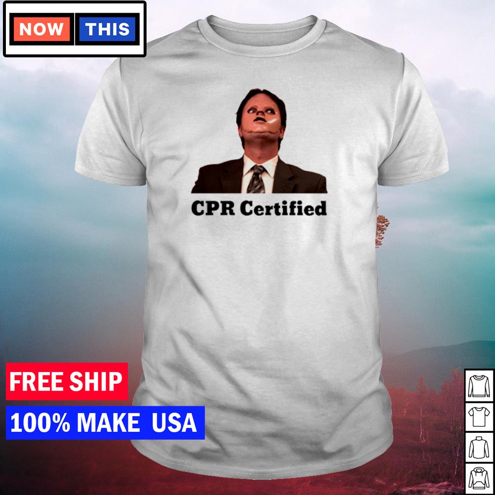 dwight schrute cpr shirt