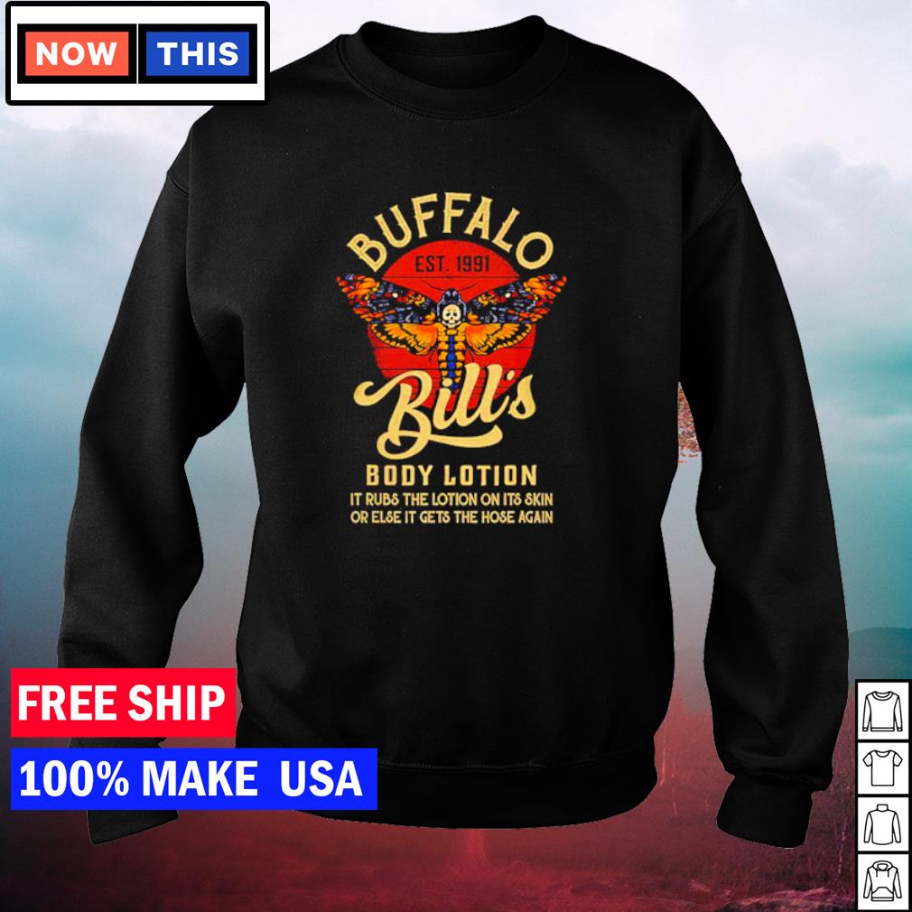 buffalo bill shirt lotion