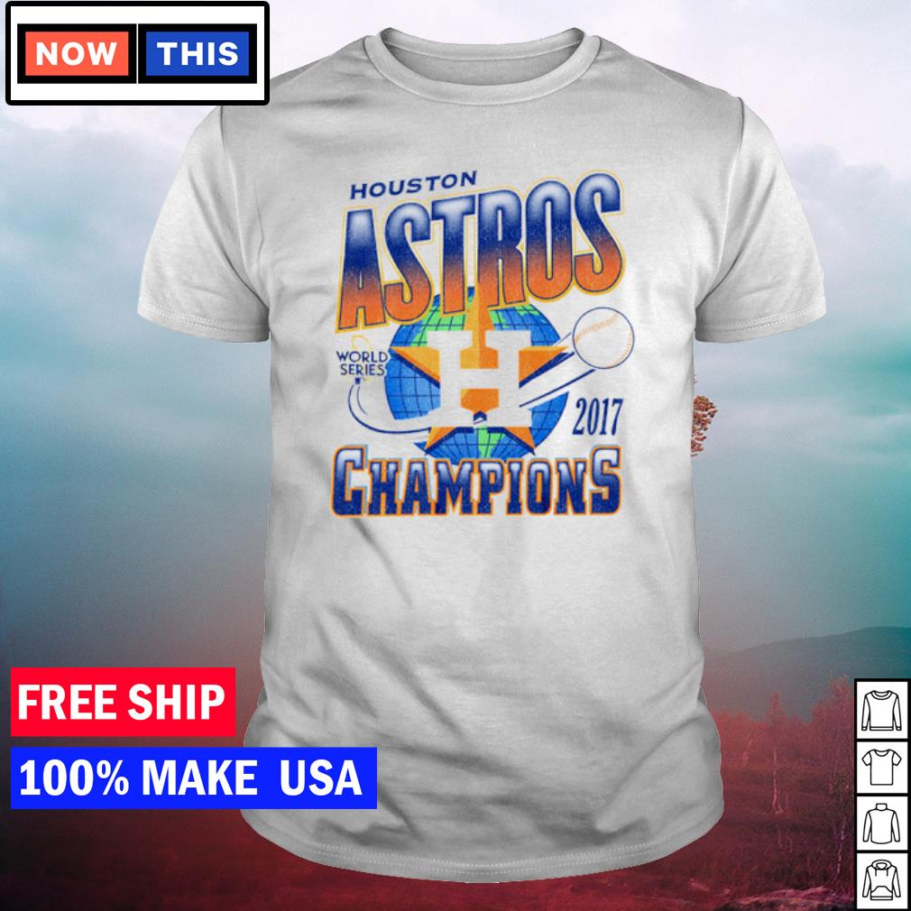 Houston Astros 2017 World Series Champs T-Shirt Retro 90s Championship  Design