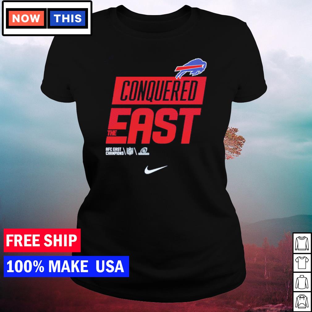 Buffalo Bills 2021 AFC East Division Champions Trophy T-Shirt