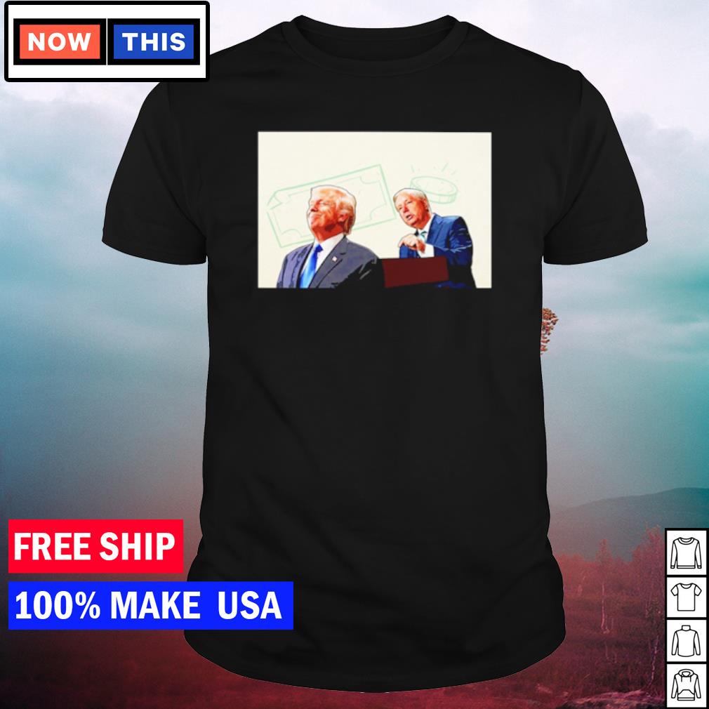 Best lindsey graham to beg viewers to give indicted Trump money shirt