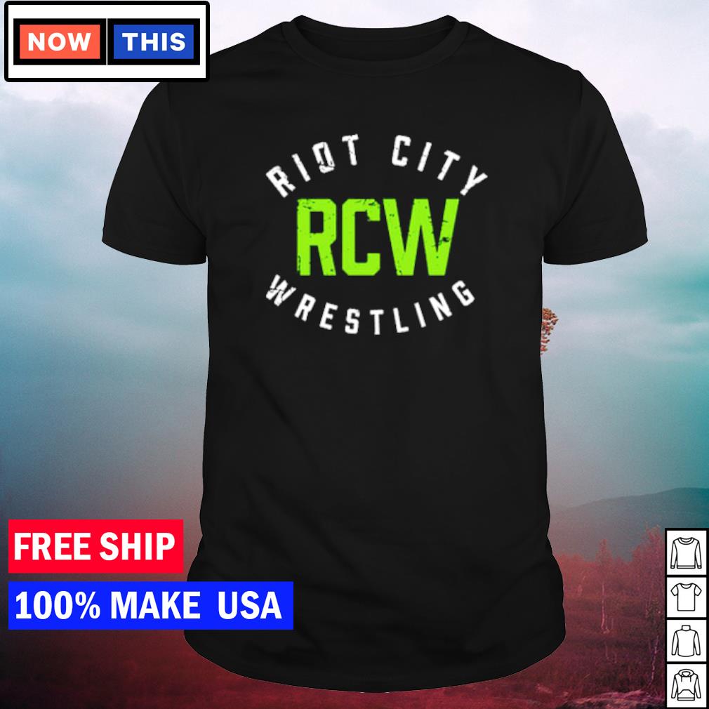 Original riot City Wrestling RCW shirt