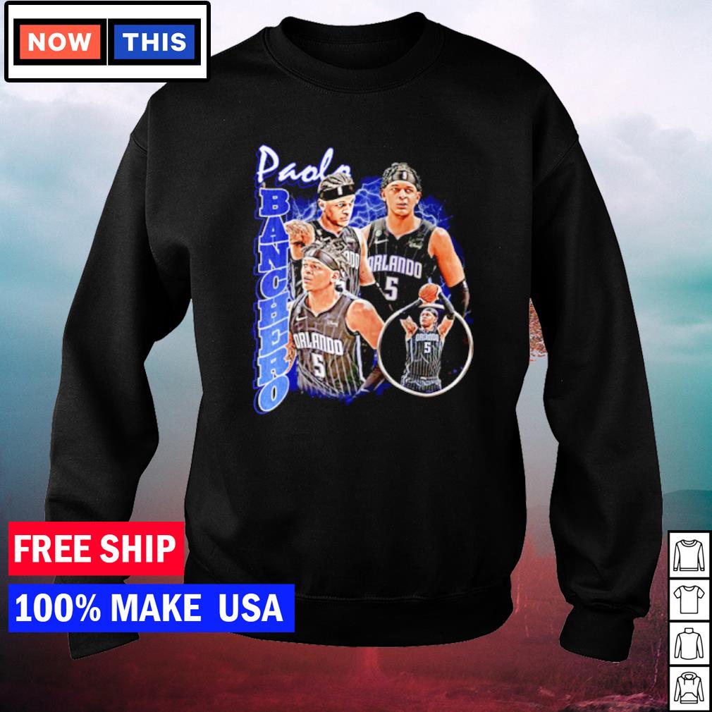 Paolo Banchero 5 Orlando Magic basketball player glitch poster shirt,  hoodie, sweater, long sleeve and tank top