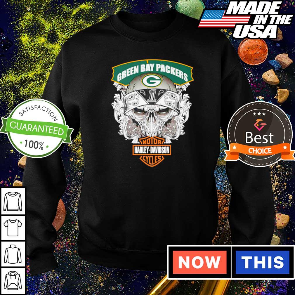 green bay packers harley davidson shirt