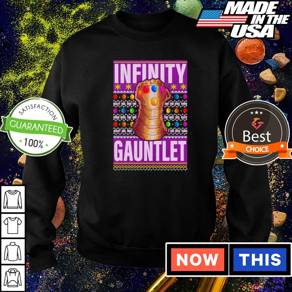 infinity gauntlet christmas ornament