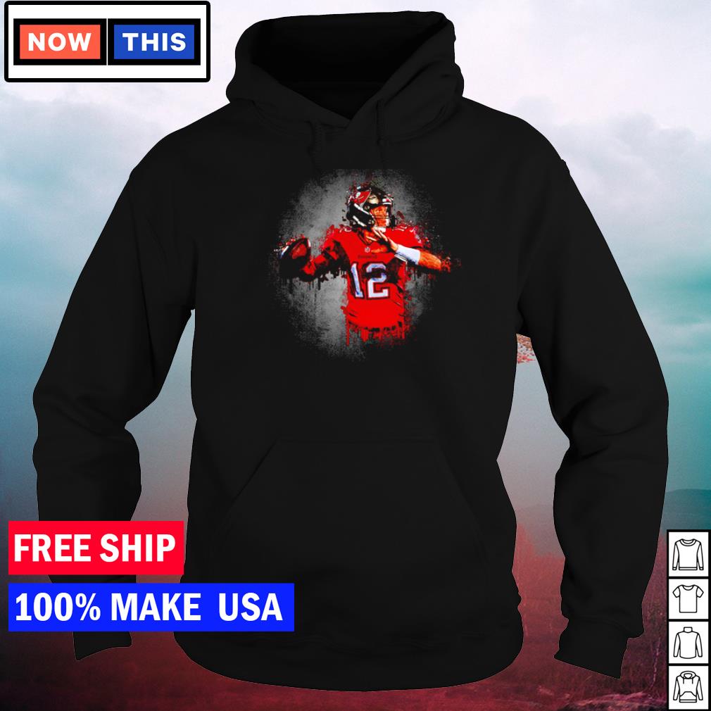 NFL Tampa Bay Buccaneers Tom Brady number 12 quarterback shirt, hoodie ...